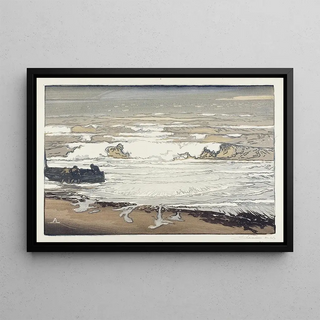 Auguste Louis Lepre - Breaking Waves September Tide.webp