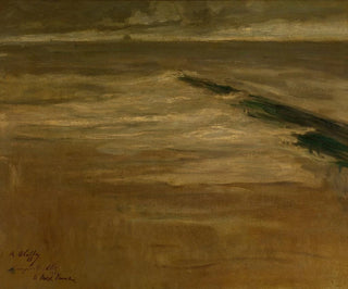 Auguste Oleffe - Breakwater at Nieuwpoort.webp