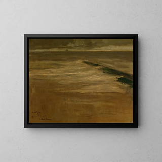 Auguste Oleffe - Breakwater at Nieuwpoort.webp