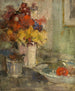 Kwiaty - Auguste Oleffe — widok dzieła