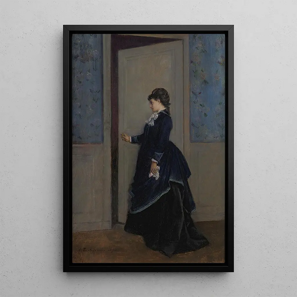 Reprodukcja obrazu Elegancka dama - Auguste Toulmouche
