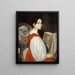 Léopoldine w Księdze Godnej - Auguste de Châtillon — oprawiony obraz na ścianie