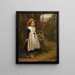 Mały sprzedawca fiołków - Augustus Edwin Mulready — oprawiony obraz na ścianie