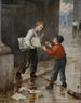 Szczęście w mgnieniu oka - Augustus Edwin Mulready — widok dzieła