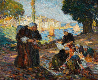 Augustus Koopman - Coastal Scene.webp