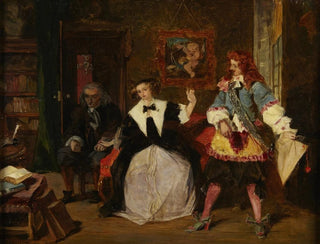 Augustus Leopold Egg - Madame de Maintenon and Scarron.webp