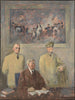 Le Commandement Suprême, panel po lewej stronie - Augustus Vincent Tack — widok dzieła