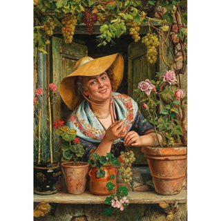 Les raisins sucrés - Aurelio Zingoni — widok dzieła
