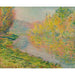 Reprodukcja obrazu Jesień w Jeufosse - Claude Monet