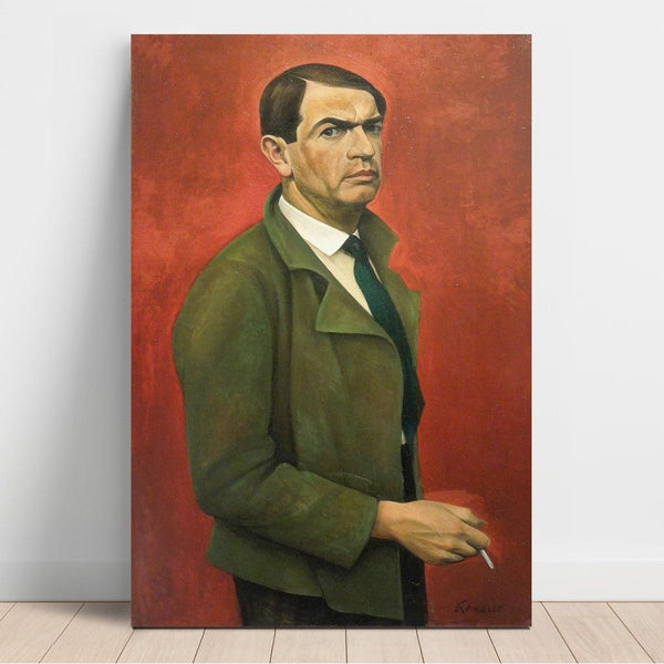 Reprodukcja obrazu autoportret - Alexander Kanoldt