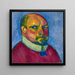 Autoportrait - Alexej von Jawlensky — oprawiony obraz na ścianie