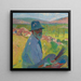 autoportretu La Bastide du Vert - Henri Martin — oprawiony obraz na ścianie