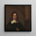 Autoportret - Pieter De Hooch — oprawiony obraz na ścianie