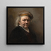 Autoportret - Rembrandt van Rijn — oprawiony obraz na ścianie