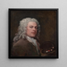 Autoportret - William Hogarth — oprawiony obraz na ścianie