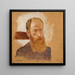autoportret w Villeneuve-sur-Yonne - Édouard Vuillard — oprawiony obraz na ścianie