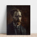Reprodukcja obrazu Autoportret z fajką - Vincent van Gogh