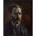 Reprodukcja obrazu Autoportret z fajką - Vincent van Gogh