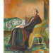 Reprodukcja obrazu autoportret z grypą hiszpanką - Edvard Munch