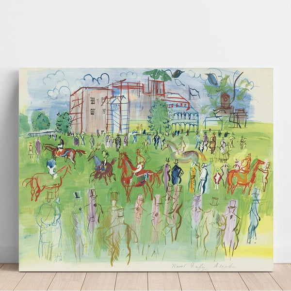 Reprodukcja obrazu Przed wyjazdem, Ascot - Raoul Dufy