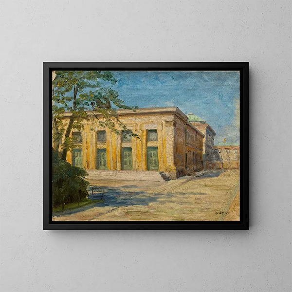 Muzeum Thorvaldsens - Axel Johansen — oprawiony obraz na ścianie