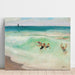 Reprodukcja obrazu Baigneurs dans la Vague - Henri Lebasque