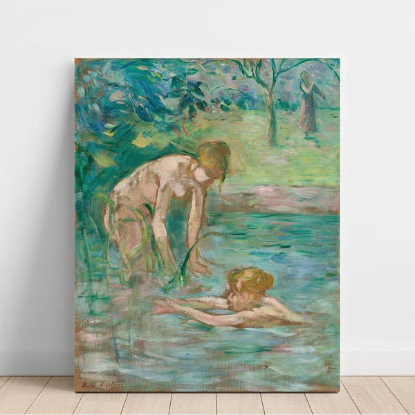 Reprodukcja obrazu Baigneuses - Berthe Morisot