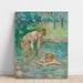 Reprodukcja obrazu Baigneuses - Berthe Morisot