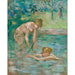 Reprodukcja obrazu Baigneuses - Berthe Morisot
