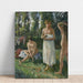 Reprodukcja obrazu Baigneuses - Camille Pissarro