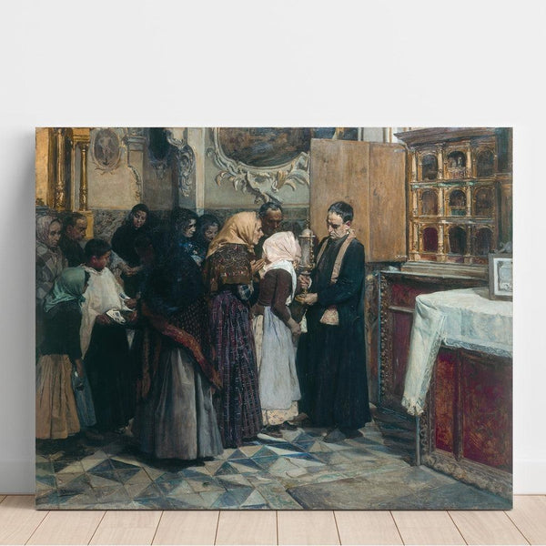 Reprodukcja obrazu Całus relikwii - Joaquín Sorolla