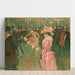 Reprodukcja obrazu Bal na Moulin-Rouge - Henri de Toulouse-Lautrec