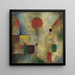 Balon czerwony - Paul Klee — oprawiony obraz na ścianie