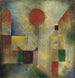 Balon czerwony - Paul Klee — widok dzieła