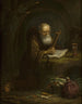 Ermite en prière - Balthasar Beschey — widok dzieła