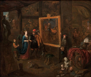 Balthasar Van Den Bossche - Atelier of a Painter.webp