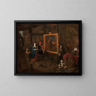 Balthasar Van Den Bossche - Atelier of a Painter.webp