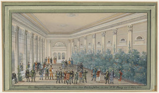 Balthasar Wigand - Die Ungarischen Magnaten besuchen den Gartensalon in der Burg.webp
