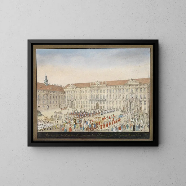 Fête-Dieu - Balthasar Wigand — oprawiony obraz na ścianie
