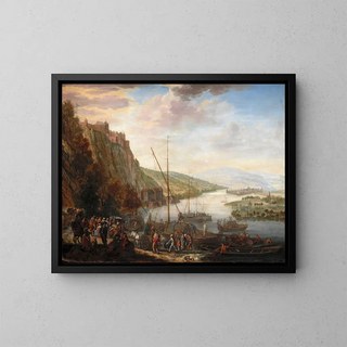 Barend van Kalraet - A River Landscape.webp
