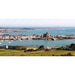 Widok z powietrza na Barfleur | Fototapeta dekoracyjna z Normandii