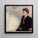 Baronne Robert de Domecy - Odilon Redon — oprawiony obraz na ścianie
