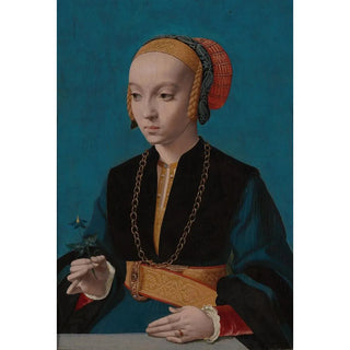 Barthel Bruyn the Elder - Portrait of Elisabeth Bellinghausen.webp