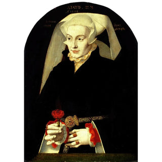 Barthel Bruyn the Younger - Portrait of Chatrina Aged 23 Years.webp