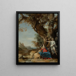 Bartholomeus Breenbergh - Hagar and the angel.webp