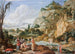 La découverte de Moïse - Bartholomeus Breenbergh — widok dzieła