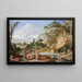 La découverte de Moïse - Bartholomeus Breenbergh — oprawiony obraz na ścianie