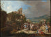La Prédication de Jean-Baptiste - Bartholomeus Breenbergh — widok dzieła