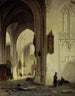 Wewnętrzny obraz kościoła - Bartholomeus Johannes van Hove — widok dzieła