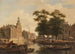Widok letni na miasto - Bartholomeus Johannes van Hove — widok dzieła